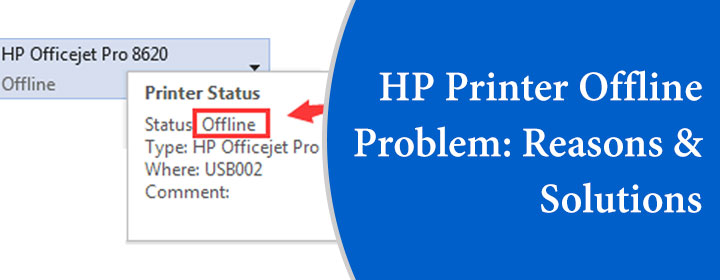 HP Printer Offline Problem Reasons & Solutions