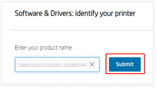 select software and driver